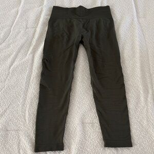 Halara Butt cinch legging -olive green